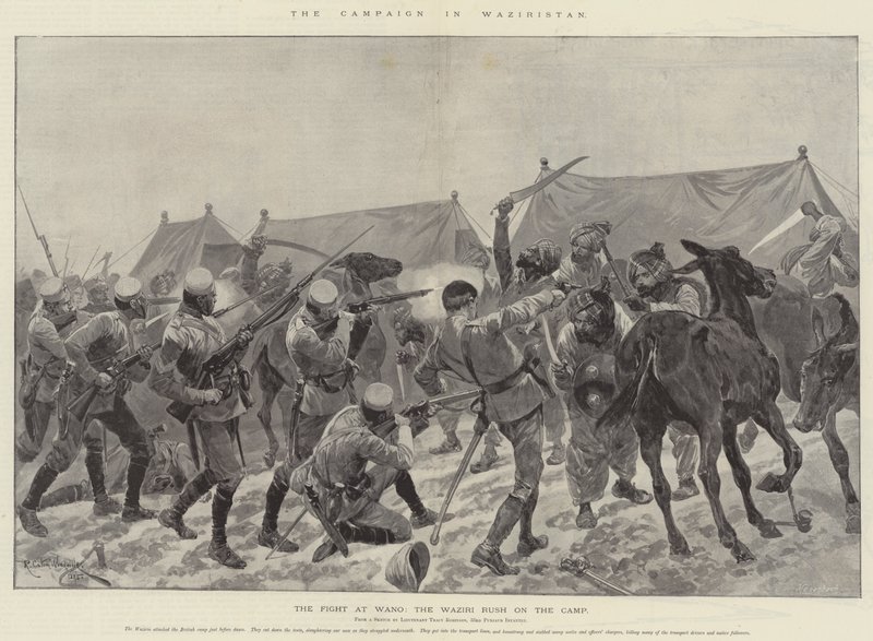 Veziristan'daki Kampanya by Richard Caton Woodville junior