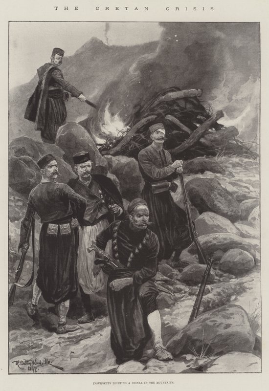 Girit Krizi by Richard Caton Woodville junior