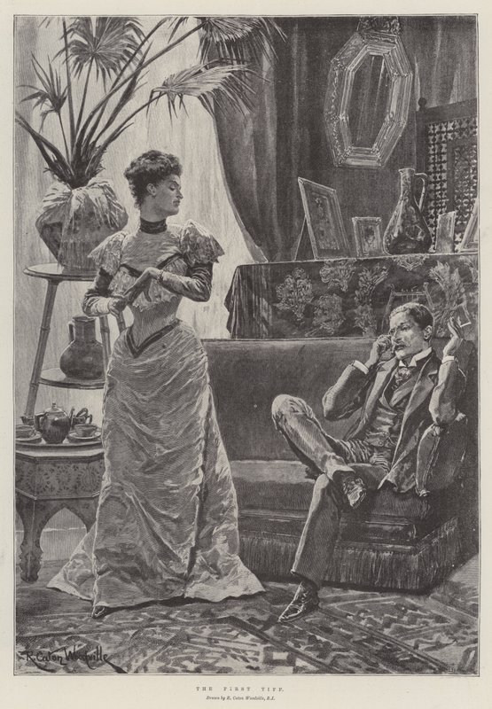 İlk Tiff by Richard Caton Woodville junior