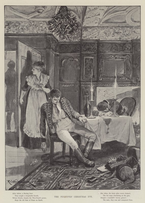 Kaçakların Noel Arifesi by Richard Caton Woodville junior