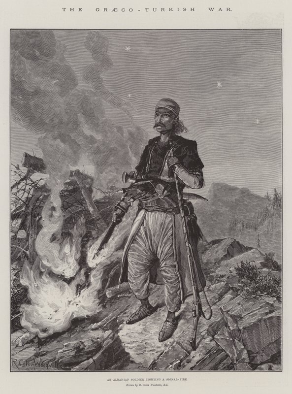 ಗ್ರೇಕೊ-ಟರ್ಕಿಶ್ ಯುದ್ಧ ಟರ್ಕಿ by Richard Caton Woodville junior
