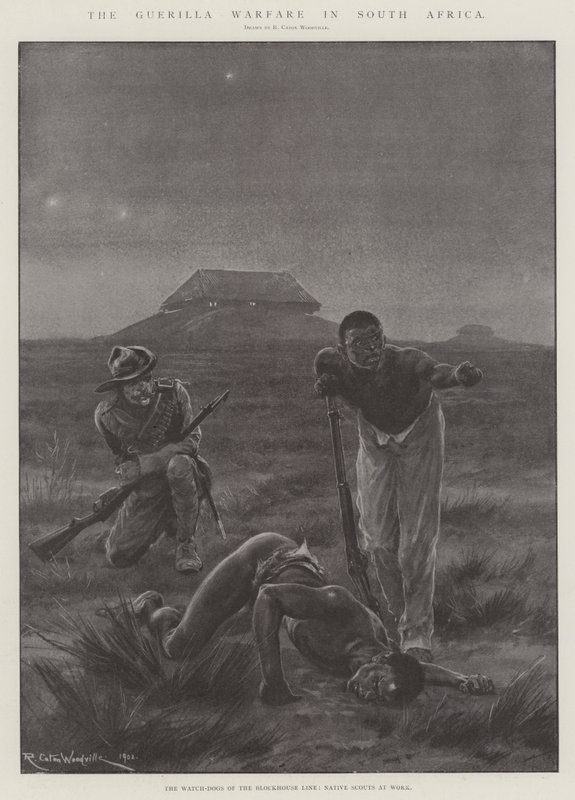 ದಕ್ಷಿಣ ಆಫ್ರಿಕಾ ಟರ್ಕಿಯಲ್ಲಿ ಗೆರಿಲ್ಲಾ ಯುದ್ಧ by Richard Caton Woodville junior