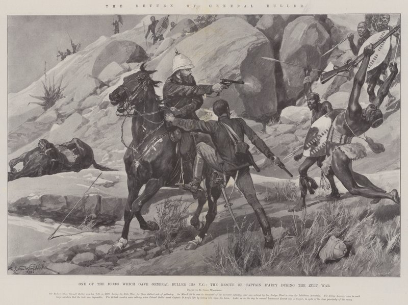 ದಿ ರಿಟರ್ನ್ ಆಫ್ ಜನರಲ್ ಬುಲ್ಲರ್ ಟರ್ಕ್ by Richard Caton Woodville junior
