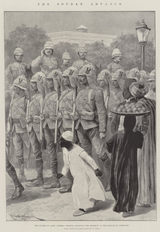 Sudan İlerlemesi by Richard Caton Woodville junior