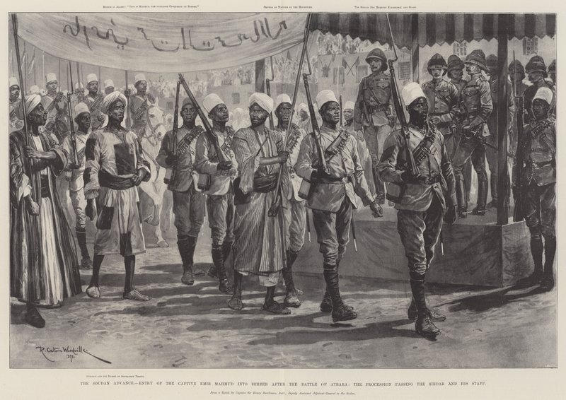 Soudan İlerlemesi, Esir Emir Mahmud