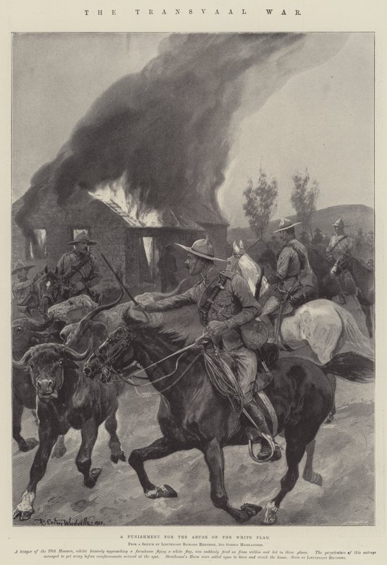Transvaal Savaşı by Richard Caton Woodville junior