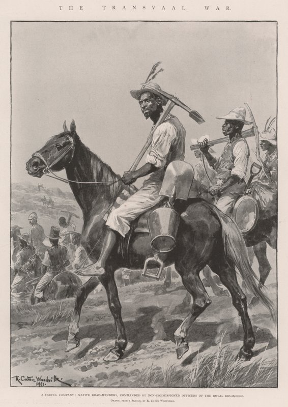 Transvaal Savaşı by Richard Caton Woodville junior