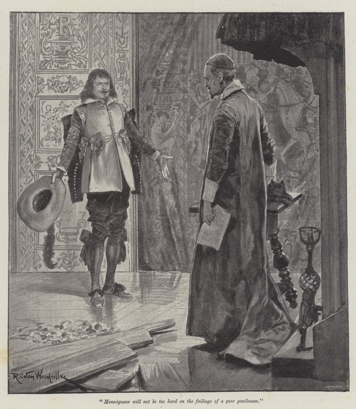 Kırmızı Cüppenin Altında, Stanley J Weyman by Richard Caton Woodville junior