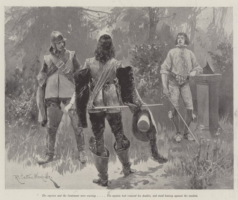 Kırmızı Cüppenin Altında, Stanley J Weyman by Richard Caton Woodville junior