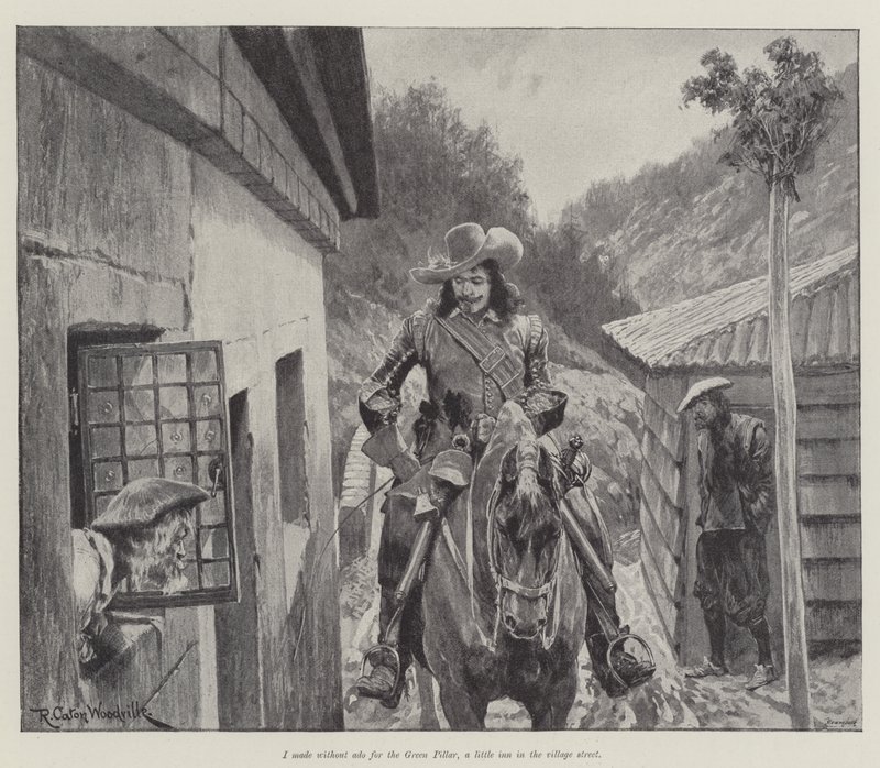 Kırmızı Cüppenin Altında, Stanley J Weyman by Richard Caton Woodville junior