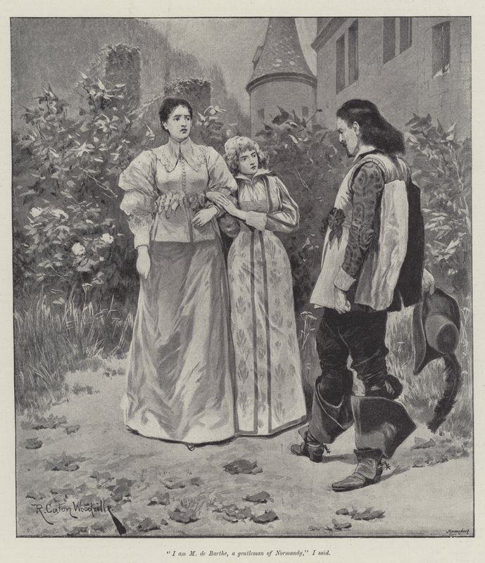 Kırmızı Cüppenin Altında, Stanley J Weyman by Richard Caton Woodville junior
