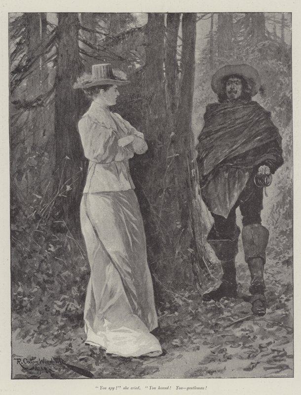 Kırmızı Cüppenin Altında, Stanley J Weyman by Richard Caton Woodville junior