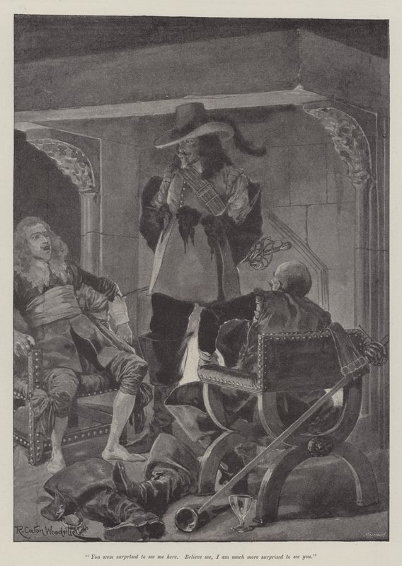 Kırmızı Cüppenin Altında, Stanley J Weyman by Richard Caton Woodville junior