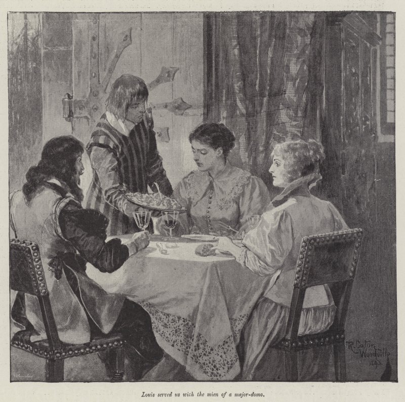 Kırmızı Cüppenin Altında, Stanley J Weyman by Richard Caton Woodville junior