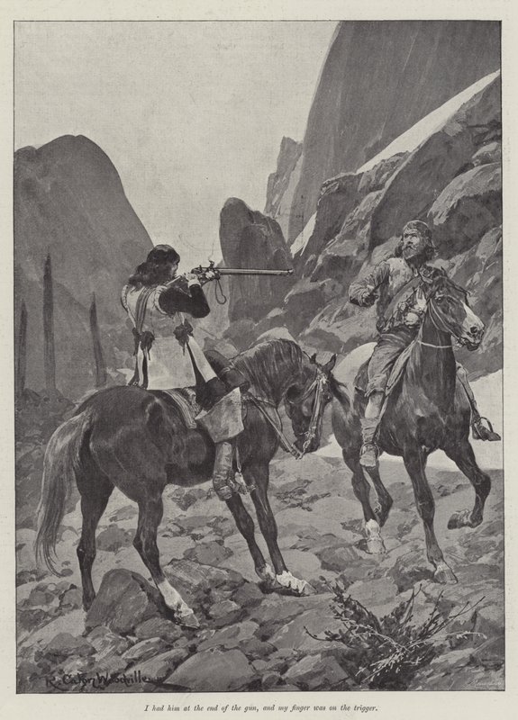 Kırmızı Cüppenin Altında, Stanley J Weyman by Richard Caton Woodville junior