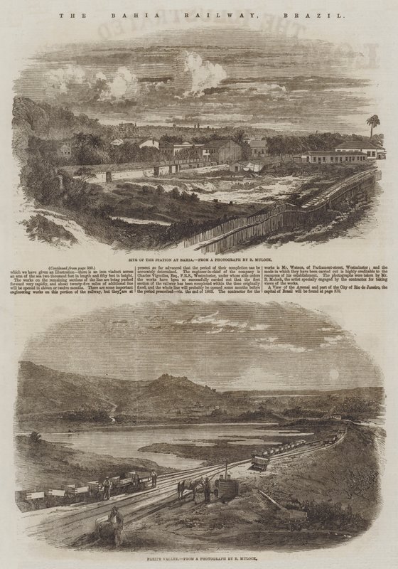 Bahia Demiryolu, Brezilya by Richard Principal Leitch