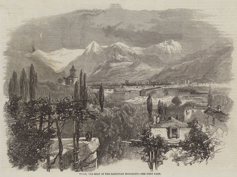 Torino, Sardunya Monarşisinin Koltuğu by Richard Principal Leitch