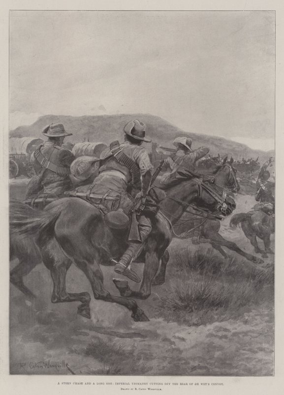 Bir Stern Chase ve bir Long One, Imperial Yeomanry, De Wet