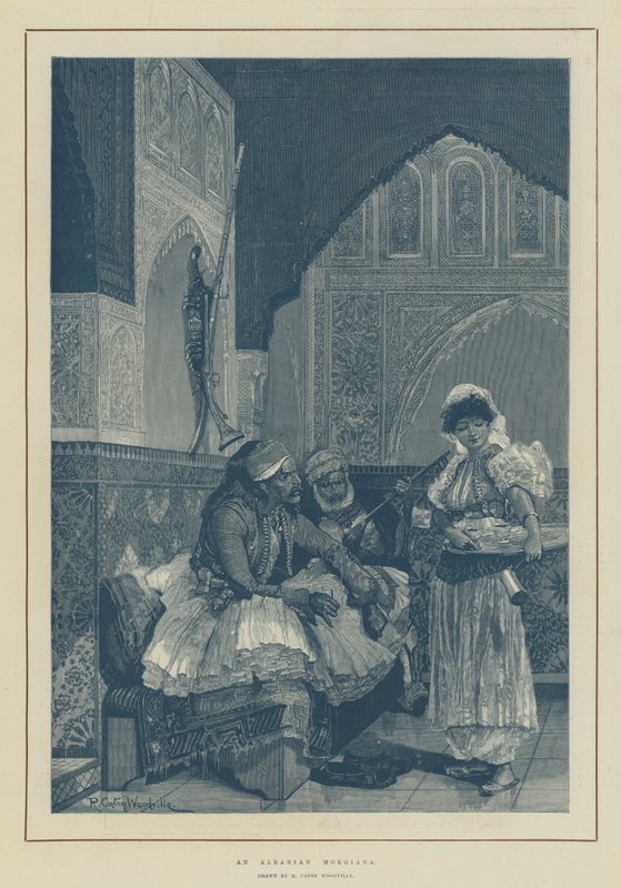 Bir Arnavut Morgiana by Richard Caton Woodville junior