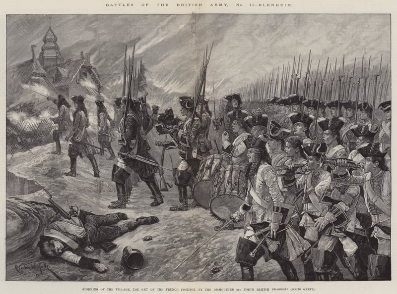 İngiliz Ordusu Savaşları, Blenheim by Richard Caton Woodville junior