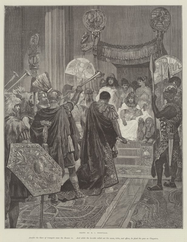 Kleopatra, H Rider Haggard tarafından by Richard Caton Woodville junior