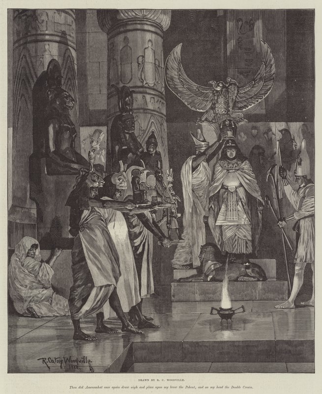 Kleopatra, H Rider Haggard by Richard Caton Woodville junior