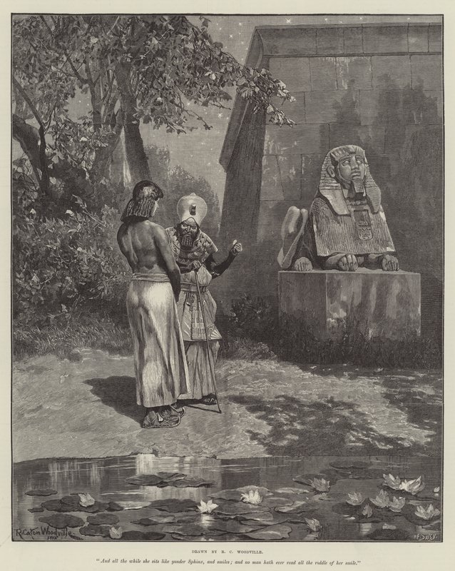 Cleopatra, by H Rider Haggard  by Richard Caton Woodville junior