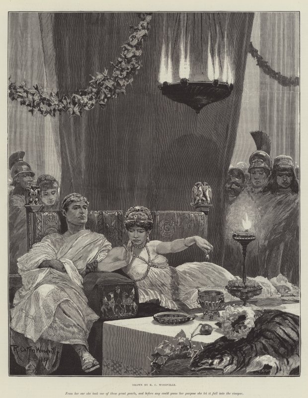 Kleopatra, H Rider Haggard tarafından by Richard Caton Woodville junior