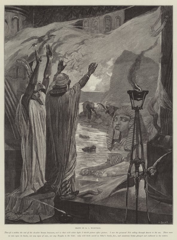 Kleopatra, H Rider Haggard by Richard Caton Woodville junior