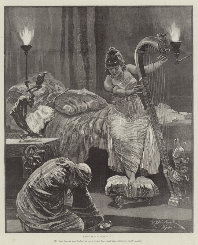 Kleopatra, H Rider Haggard tarafından by Richard Caton Woodville junior
