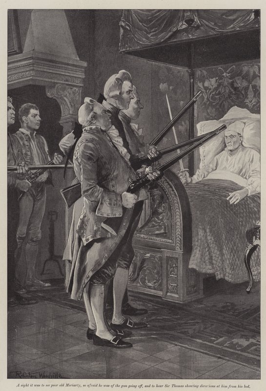 Emily Lawless tarafından İmparatorluk Albayı için İllüstrasyon by Richard Caton Woodville junior