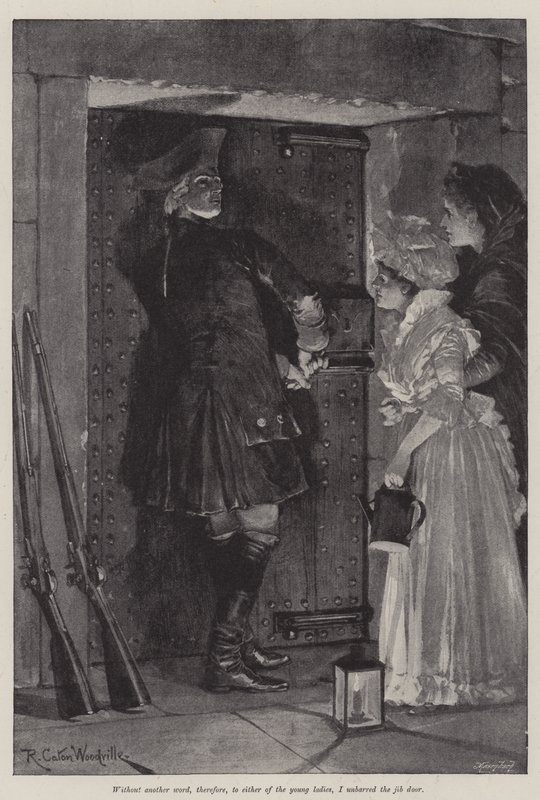 Emily Lawless tarafından İmparatorluk Albayı için İllüstrasyon by Richard Caton Woodville junior