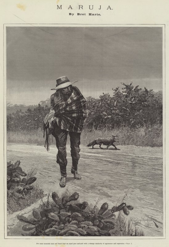 Maruja, Bret Harte by Richard Caton Woodville junior