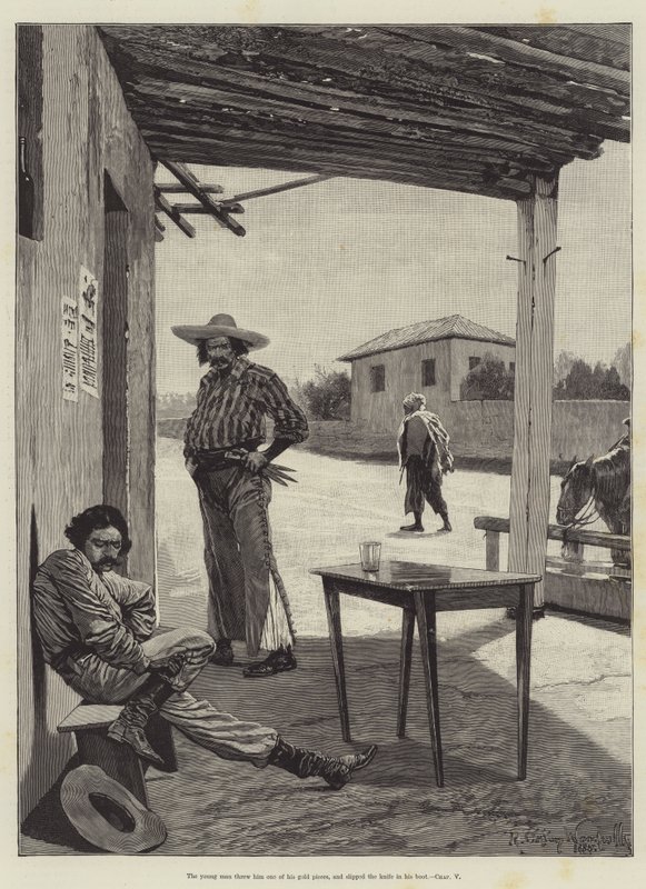 Maruja, Bret Harte tarafından by Richard Caton Woodville junior