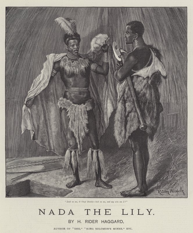 Zambak Nada, H Rider Haggard tarafından by Richard Caton Woodville junior