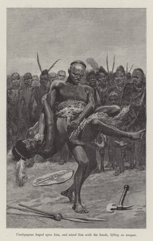 Zambak Nada, H Rider Haggard tarafından by Richard Caton Woodville junior