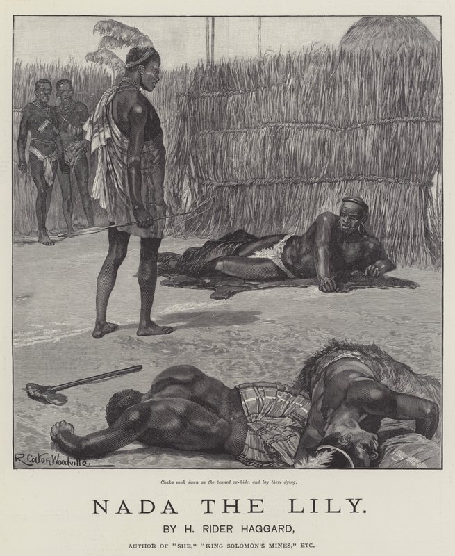 Zambak Nada, H Rider Haggard tarafından by Richard Caton Woodville junior