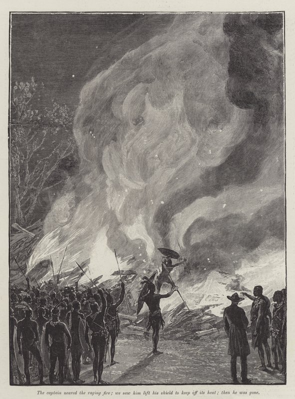 Zambak Nada, H Rider Haggard tarafından by Richard Caton Woodville junior