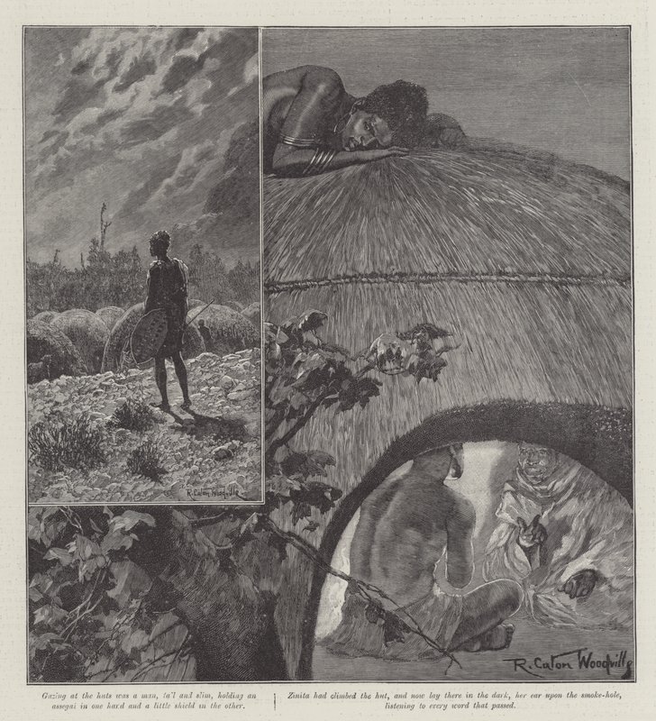 Zambak Nada, H Rider Haggard tarafından by Richard Caton Woodville junior