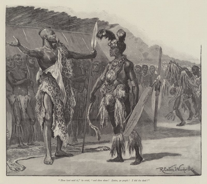 Zambak Nada, H Rider Haggard tarafından by Richard Caton Woodville junior