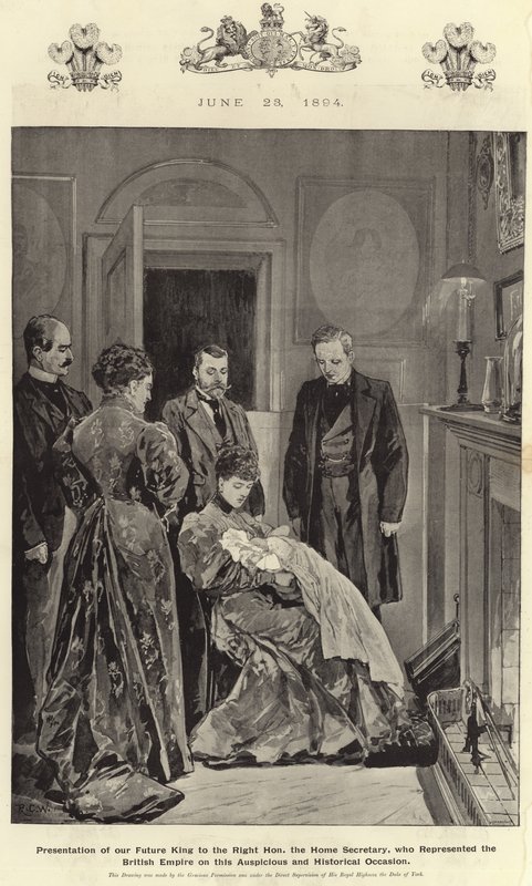 Geleceğin Kralının Sunumu by Richard Caton Woodville junior