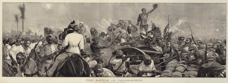 Tel-el-Kebir Savaşı by Richard Caton Woodville junior