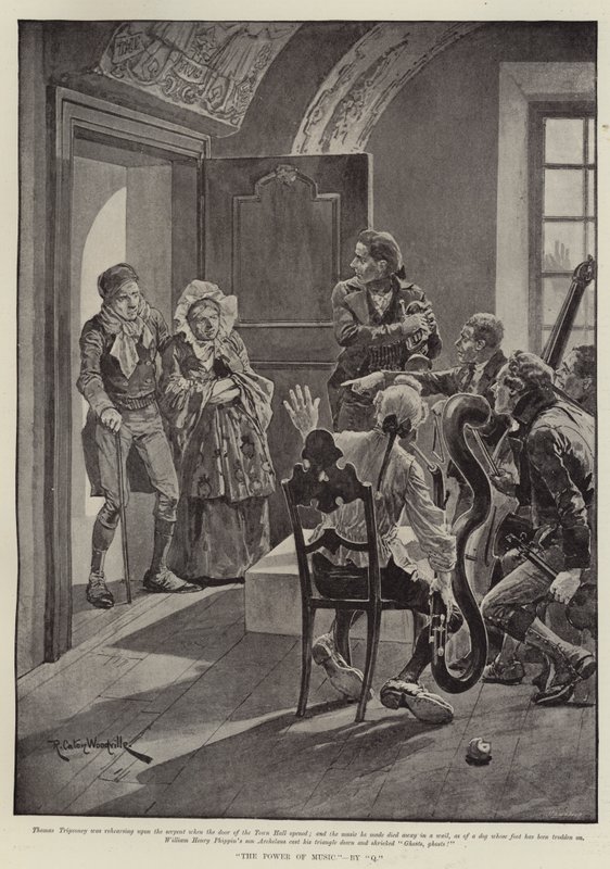 Müziğin Gücü by Richard Caton Woodville junior