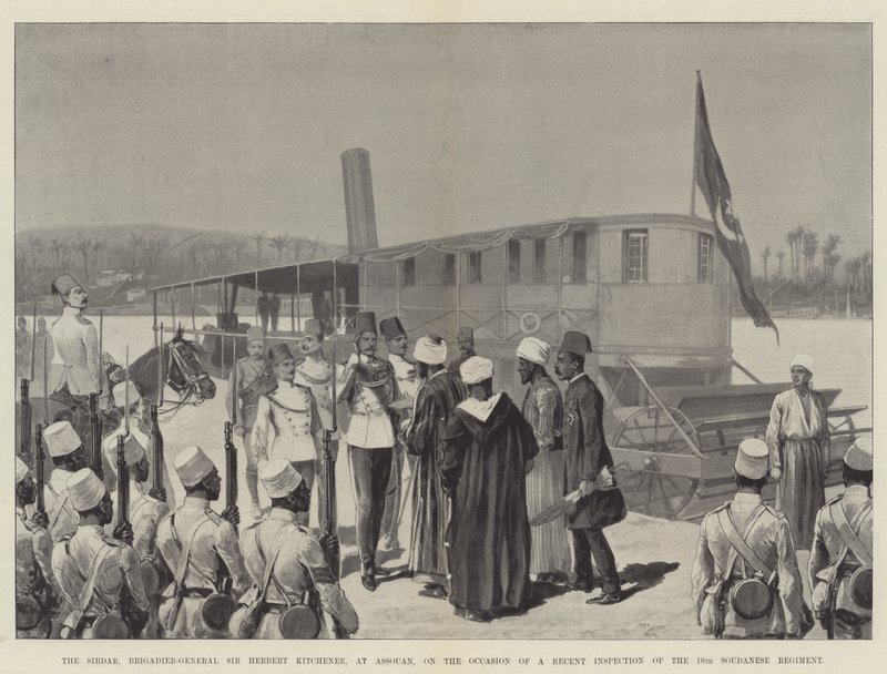 Sirdar, Tuğgeneral Sir Herbert Kitchener, Assouan
