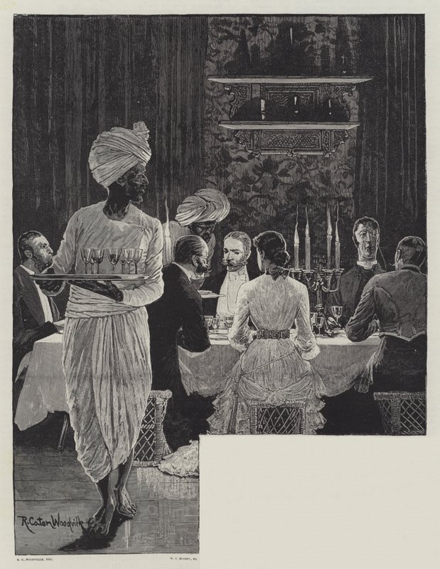 Evlendiler, Walter Besant ve James Rice by Richard Caton Woodville junior