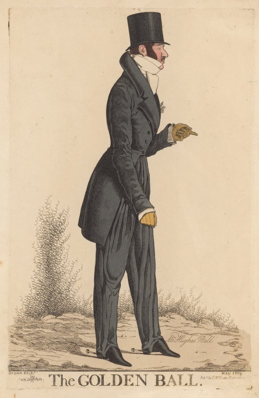 Edward Hughes Top Hughes; Altın Top by Richard Dighton