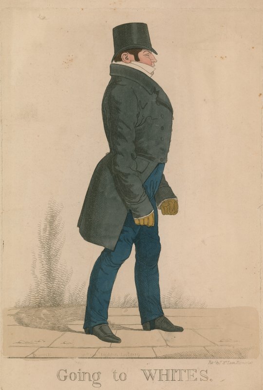 William Arden, 2. Baron Alvanley; Beyazlara Gitmek by Richard Dighton