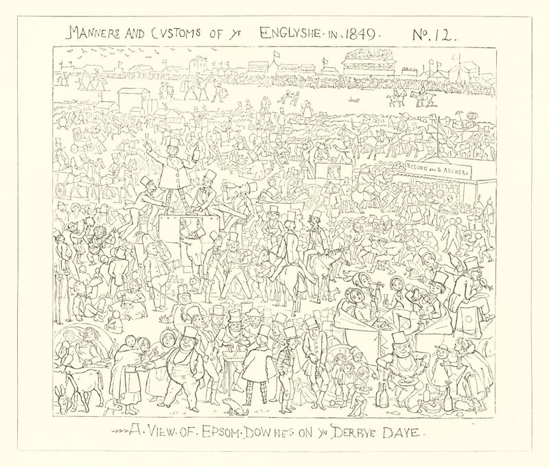 1849, Derbi Günü Epsom Downs