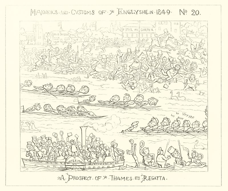 1849, Thames Regatta