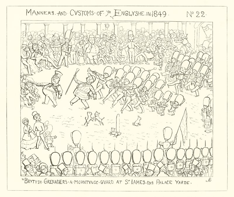 1849, İngiliz Grenadiers St James